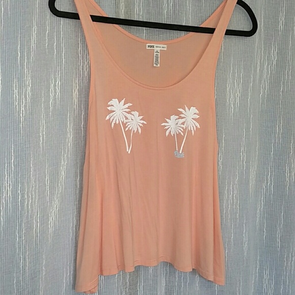 PINK Victoria's Secret Super Soft Tank Top M - Picture 3 of 6